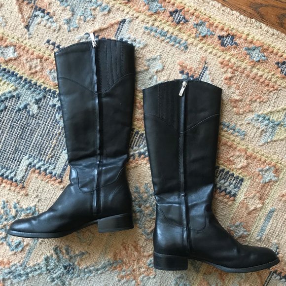 Ariat Black Leather Tall Boots - English - Picture 2 of 9